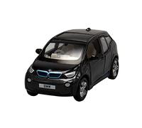 Macchinine in Metallo Pressofuso 1 64 Per BMW I3 Nero Titanio Guida A Destra In Lega Di Simulazione Modello Di Auto Collezione Display Fan Sport Motoristici Corsa