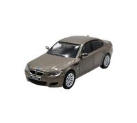 Macchinine in Metallo Pressofuso 1:64 Per BMW M5 E60 Modello Auto Collezione In Lega Multicolore In Scala Ridotta Pressofuso Auto Da Collezione Fan Sport Motoristici Corsa(Brown)
