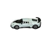 Macchinine in Metallo Pressofuso 1:64 Per Bugatti Centodieci 110 Commemorative Edition Modello Di Auto Da Collezione In Resina Statico Decorazione Retrò Fan Sport Motoristici Corsa(White A)