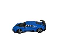 Macchinine in Metallo Pressofuso 1:64 Per Bugatti Centodieci 110 Commemorative Edition Modello Di Auto Da Collezione In Resina Statico Decorazione Retrò Fan Sport Motoristici Corsa(Blue)