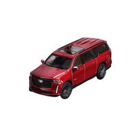 Macchinine in Metallo Pressofuso 1:64 Per Cadillac Escalade ESV SUV In Lega Modello Auto Grandi Dimensioni Collezione Classica Per Adulti Decorazione Fan Sport Motoristici Corsa(Red)