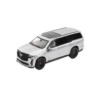 Macchinine in Metallo Pressofuso 1:64 Per Cadillac Escalade ESV SUV In Lega Modello Auto Grandi Dimensioni Collezione Classica Per Adulti Decorazione Fan Sport Motoristici Corsa(Silver)