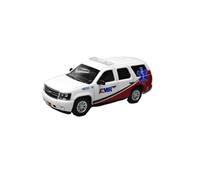 Macchinine in Metallo Pressofuso 1:64 Per Chevrolet Tar Heel Tahoe - Modello In Scala Di Un'auto Della Polizia Di Soccorso AMR In Lega Pressofusa Bianca Fan Sport Motoristici Corsa
