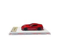 Macchinine in Metallo Pressofuso 1:64 Per Ferrari 599 GTO Simulazione In Resina Articolo Decorativo Modello Auto Stile Classico Esposizione Interna Fan Sport Motoristici Corsa(Red)