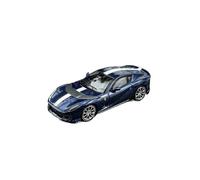 Macchinine in Metallo Pressofuso 1:64 Per Ferrari 812 Competitizone Blue Prancing Horse Modello Di Auto In Lega Statica Sorpresa Di Compleanno Fan Sport Motoristici Corsa