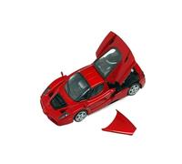 Macchinine in Metallo Pressofuso 1:64 Per Ferrari Enzo Modello Auto In Lega Con Cofano Posteriore Staccabile E Decorazione Rossa Collezione Classica Fan Sport Motoristici Corsa