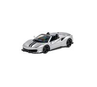 Macchinine in Metallo Pressofuso 1:64 Per Ferrari Novetic 488 Pista Rossa Modello Auto Giocattolo In Lega Pressofusa Veicolo Decappottabile In Piccola Fan Sport Motoristici Corsa