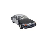 Macchinine in Metallo Pressofuso 1:64 Per Ford Crown Modello Di Auto In Lega Bicolore Opzionale Modello A Sorpresa Per La Famiglia Fan Sport Motoristici Corsa(Black)