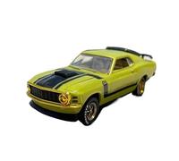 Macchinine in Metallo Pressofuso 1:64 Per Ford Mustang 1970 Boss 302 Classic Alloy Car Model Static Display Space Decoration Souvenir Fan Sport Motoristici Corsa