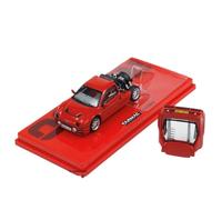 Macchinine in Metallo Pressofuso 1:64 Per Ford RS200 Mini Scale Alloy Car Model Rosso Coperchio Posteriore Apribile Adatto Per Il Collezionismo Fan Sport Motoristici Corsa
