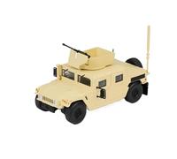 Macchinine in Metallo Pressofuso 1:64 Per Gaz Tiger TANK Modello Auto In Lega Giocattolo Di Simulazione Statica In Scala Ornamenti Decorativi Fan Sport Motoristici Corsa(Beige A)