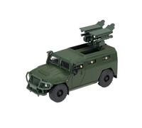 Macchinine in Metallo Pressofuso 1:64 Per Gaz Tiger TANK Modello Auto In Lega Giocattolo Di Simulazione Statica In Scala Ornamenti Decorativi Fan Sport Motoristici Corsa(Green B)