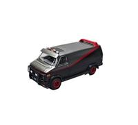 Macchinine in Metallo Pressofuso 1:64 Per GMC Vandura 51160 Black Alloy Car Static Collectible Home Space Ornament Toy 1983 Fan Sport Motoristici Corsa