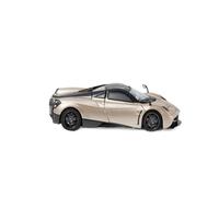Macchinine in Metallo Pressofuso 1:64 Per Huayra Coupe 2014 Modello Auto In Lega Apribile A Due Porte Espositore Pressofuso Con Decorazione In Metallo Fan Sport Motoristici Corsa(Gold)