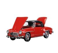 Macchinine in Metallo Pressofuso 1:64 Per Il Modello Auto D'epoca Mercedes Benz 190SL Del 1957 In Lega Pressofusa Con Cofani Anteriori Posteriori Aperti Fan Sport Motoristici Corsa