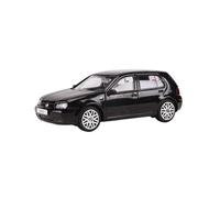 Macchinine in Metallo Pressofuso 1:64 Per Il Modello Di Auto In Lega Commemorativa Volkswagen Golf GTI Di Quarta Generazione A 2 Porte E 4 Porte Fan Sport Motoristici Corsa(Black)