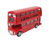 Macchinine in Metallo Pressofuso 1/64 Per Il Modello Pressofuso Dell'autobus A Due Piani Rosso Veicolo Da Collezione In Scala Invia Un Fidanzato Fan Sport Motoristici Corsa