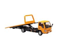 Macchinine in Metallo Pressofuso 1:64 Per ISUZU ELF Road Rescue Wrecker Flatbed Trailer Diecast & Toy Vehicles Alloy Truck Model Fan Sport Motoristici Corsa