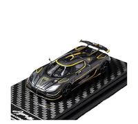 Macchinine in Metallo Pressofuso 1:64 Per Koenigsegg Agera RS Golden Phoenix Modello Di Auto In Resina Mini Display Di Ingresso Del Veicolo Realistico Fan Sport Motoristici Corsa