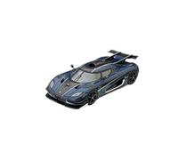 Macchinine in Metallo Pressofuso 1:64 Per Koenigsegg One1 Blu Carbonio Resina Simulazione Ornamenti Modello Auto Mini Versione Auto Fan Sport Motoristici Corsa