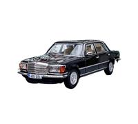 Macchinine in Metallo Pressofuso 1:64 Per La Collezione Modelli Di Auto In Lega Argento Mercedes-Benz 450sel Classe S Di Quinta Generazione W116 Fan Sport Motoristici Corsa