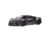 Macchinine in Metallo Pressofuso 1:64 Per La Della Supercar Lykan Fenyr SuperSport In Resina Modello Vintage Car Craft Per Gli Amanti Delle Collezioni Fan Sport Motoristici Corsa(Black)