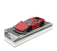 Macchinine in Metallo Pressofuso 1:64 Per La Ferrari F40 Modello Di Auto Da Esposizione In Lega Pressofusa Personalizzata Decorazione Per La Casa Fan Sport Motoristici Corsa(Red)