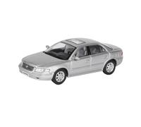 Macchinine in Metallo Pressofuso 1:64 Per La Quarta Generazione Di BUI Regal Sedan Modello Di Auto In Miniatura In Lega Con Ornamenti Multicolore Fan Sport Motoristici Corsa(Silver)