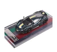 Macchinine in Metallo Pressofuso 1:64 Per La Simulazione Un'auto Sportiva Ferrari 488 Pista Modello In Resina Multicolore Per La Decorazione Degli Amici Fan Sport Motoristici Corsa(Green)