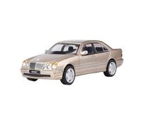 Macchinine in Metallo Pressofuso 1:64 Per La Versione Di Simulazione Mercedes-Benz E55 AMG W210 Del Classico Modello Auto Giocattolo In Lega Multicolore Fan Sport Motoristici Corsa(Gold)