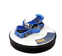Macchinine in Metallo Pressofuso 1:64 Per Mazda RX7 Blu Metallizzato In Lega Con Porte Complete Modello Auto Alla Moda Sorpresa Per La Festa Degli Amici Fan Sport Motoristici Corsa
