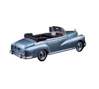 Macchinine in Metallo Pressofuso 1:64 Per Mercedes-Benz 300D Cabriolet Modello Di Auto D'epoca In Lega Con Doppia Apertura Anteriore E Posteriore 1958 Fan Sport Motoristici Corsa(Blue)