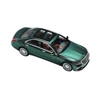 Macchinine in Metallo Pressofuso 1:64 Per Mercedes-Benz S65 AMG Modello Di Auto In Lega Bianca E Verde Veicolo Classico A Due Porte Fan Sport Motoristici Corsa(Green)