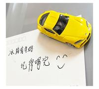 Macchinine in Metallo Pressofuso 1/64 Per Modello Auto Sportiva Toyota Speedmaster In Metallo Magnetico Ornamenti Per Auto Sportive Giocattolo Fan Sport Motoristici Corsa(Toyota GR-Supra Yellow)