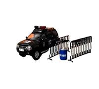 Macchinine in Metallo Pressofuso 1:64 Per Nissan Paladin Police Car Special Police SUV Alloy Car Model Static Display Entusiasti Adulti Fan Sport Motoristici Corsa