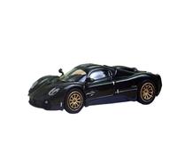 Macchinine in Metallo Pressofuso 1:64 Per Pagani Utopia Modello Di Auto In Lega Pressofusa Design Classico Per Uomo Hobbista Collezionabile Fan Sport Motoristici Corsa(Black)