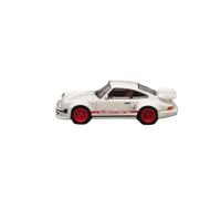 Macchinine in Metallo Pressofuso 1:64 Per Porsche 911 930 Turbo Blackbird Collection Decration Resin Car Modello Statico Souvenir Fan Sport Motoristici Corsa