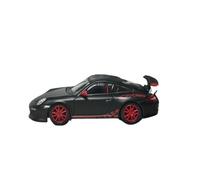 Macchinine in Metallo Pressofuso 1/64 Per Porsche 911 GT3 RS Nero Opaco Rosso Auto Nascosta Limitata Modello Auto Rara Per Collezionisti Fan Sport Motoristici Corsa