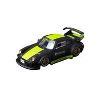 Macchinine in Metallo Pressofuso 1:64 Per Porsche 930 Ferrari 458 Martini Modello Di Auto In Resina Simulazione Moda Ornamenti Fan Sport Motoristici Corsa(Black)