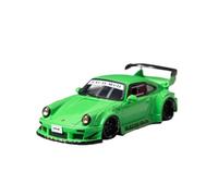 Macchinine in Metallo Pressofuso 1:64 Per Porsche 930 Ferrari 458 Martini Modello Di Auto In Resina Simulazione Moda Ornamenti Fan Sport Motoristici Corsa(Green)