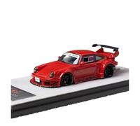 Macchinine in Metallo Pressofuso 1:64 Per Porsche 930 Ferrari 458 Martini Modello Di Auto In Resina Simulazione Moda Ornamenti Fan Sport Motoristici Corsa(Red)