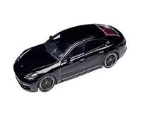 Macchinine in Metallo Pressofuso 1:64 Per Porsche Panamera 2a Generazione 971 Turbo Modello Di Auto In Lega Nera Rossa Decorazione Realistica Per La Casa Fan Sport Motoristici Corsa