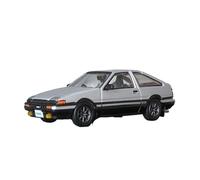 Macchinine in Metallo Pressofuso 1:64 Per Toyota AE86 Initial D Cerchi Neri Cerchi Argentati Modello Auto In Lega Nera Auto Sportiva Giocattolo Fan Sport Motoristici Corsa(Gray A)
