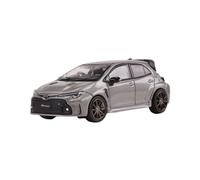 Macchinine in Metallo Pressofuso 1:64 Per Toyota Corolla GR Corolla Modello Auto In Lega Dal Design Realistico Berlina Classica Da Esposizione Fan Sport Motoristici Corsa(Gray)