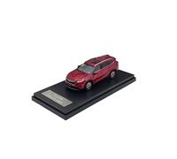 Macchinine in Metallo Pressofuso 1:64 Per Toyota Highlander Gen.4 Modello Di Auto In Lega In Miniatura Da Collezione In Più Colori Fan Sport Motoristici Corsa(Red)