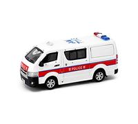 Macchinine in Metallo Pressofuso 1 64 Per Toyota Sea Lion Silver Wheel Hiace Display Della Collezione Di Modelli Di Simulazione Lega Auto Della Polizia Fan Sport Motoristici Corsa