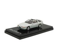 Macchinine in Metallo Pressofuso 1:64 Per Toyota Supra A70 D'epoca In Lega Il Tettuccio Apribile Può Essere Aperto Piccola Esposizione Di Auto D'epoca Fan Sport Motoristici Corsa(White)