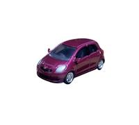 Macchinine in Metallo Pressofuso 1/64 Per Toyota Yaris Fuori Catalogo Serie Ornamenti Simulazione Viola Auto In Lega Esposizione Statica Fan Sport Motoristici Corsa