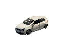 Macchinine in Metallo Pressofuso 1/64 Per Volkswagen Golf 6r Classica Quattro Porte Fuori Catalogo Modello In Lega Bianca Fan Sport Motoristici Corsa
