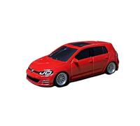 Macchinine in Metallo Pressofuso 1/64 Per Volkswagen Golf 7gti Modello Giocattolo In Lega Rossa Visualizzazione Statica Ornamenti Regalare Alla Famiglia Fan Sport Motoristici Corsa
